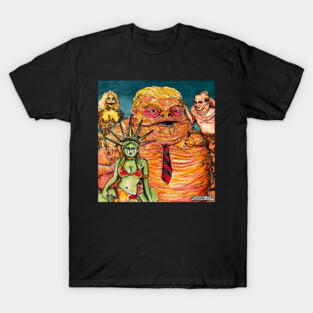 Space Slug Trump T-Shirt