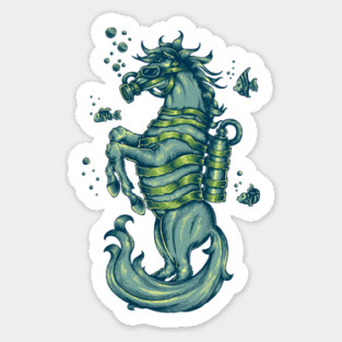 Seahorse Sticker