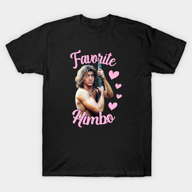 Favorite Himbo Brendan Fraser T-Shirt by CharXena