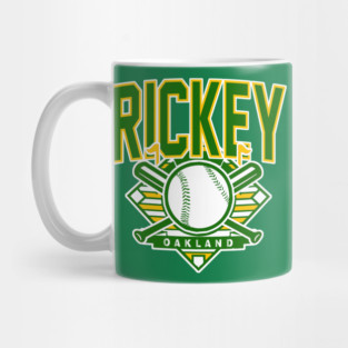 Vintage Oakland baseball Rickey Mug