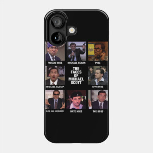 The Faces of Michael Scott - The Office Shirt Phone Case
