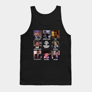 The Faces of Michael Scott - The Office Shirt Tank Top