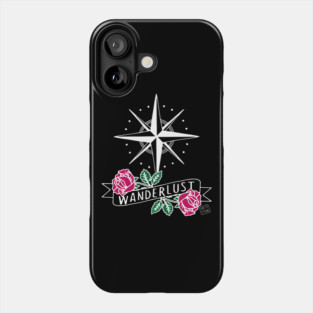 Wanderlust Compass Rose Phone Case