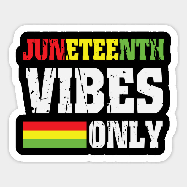 Juneteenth Vibes Only, Black History, Freedom Magnet by UrbanLifeApparel