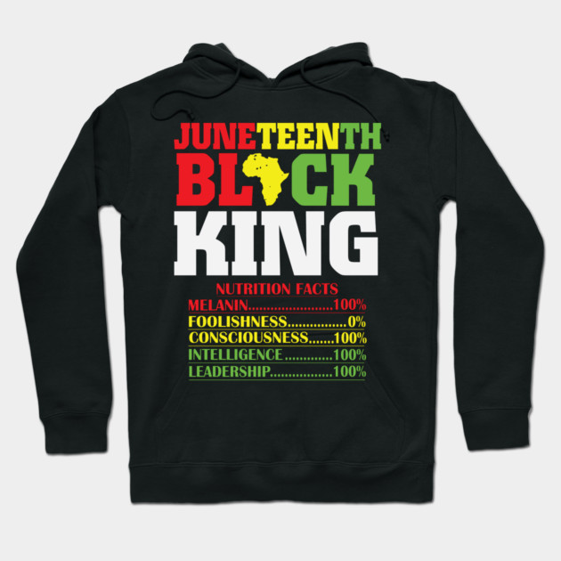 Juneteenth Black King, Black History, Freedom Hoodie by UrbanLifeApparel