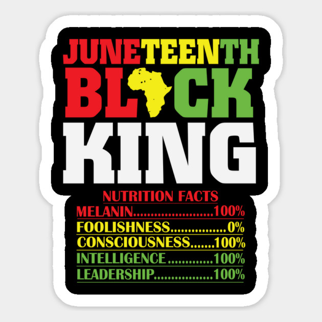 Juneteenth Black King, Black History, Freedom Magnet by UrbanLifeApparel