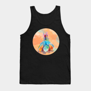 Bunny Butt Funny Illustration Tank Top