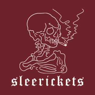 Sleerickets Logo White T-Shirt