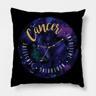 Cancer Zodiac Pillow