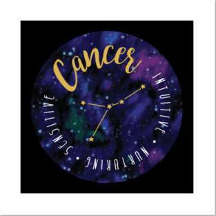 Cancer Zodiac Posters and Art