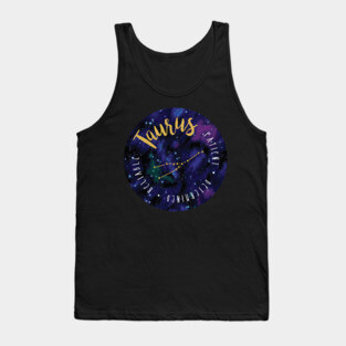 Taurus Zodiac Tank Top
