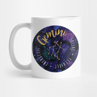 Gemini Zodiac Mug