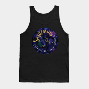 Sagittarius Zodiac Tank Top