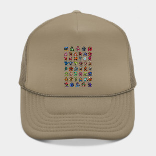 megaman 1-6 robot masters Hat