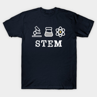 I Love Stem Retro Vintage T-Shirt