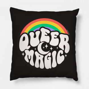 queer magic Pillow
