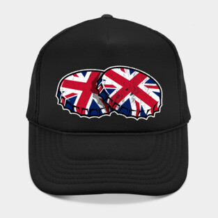 Union Jack Beer Bottle Caps Hat