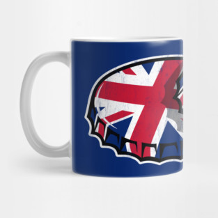 Union Jack Beer Bottle Caps Mug