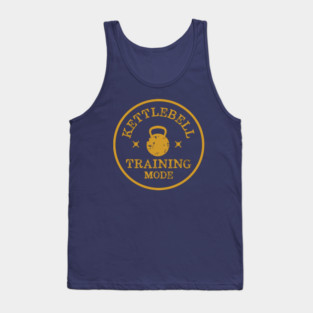 Kettlebell Training Mode Retro Workout Tank Top
