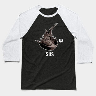 Suspicious Horseshoe Crab Baseball T-Shirt