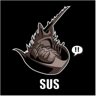 Suspicious Horseshoe Crab Posters and Art