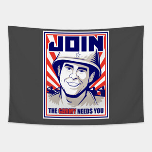 The Garmy Needs You! Tapestry