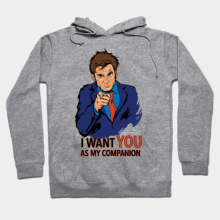 Doctor Who Want You Hoodie