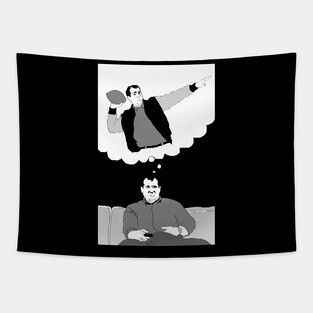 Al Bundy Day Dream Married With Children Tapestry