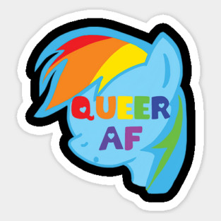Queer AF Sticker
