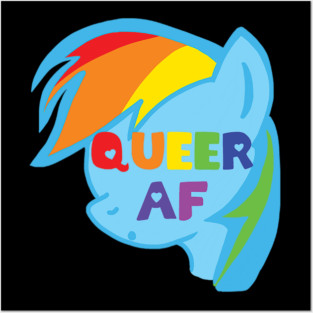 Queer AF Posters and Art