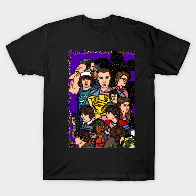 Stranger Things T-Shirt by COLORaQUEEN