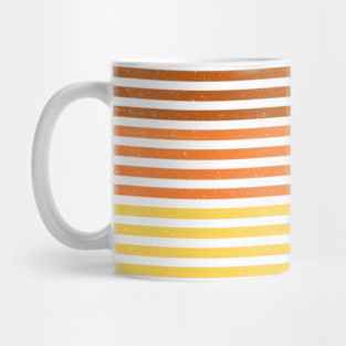 Mountainside vintage sunset Mug