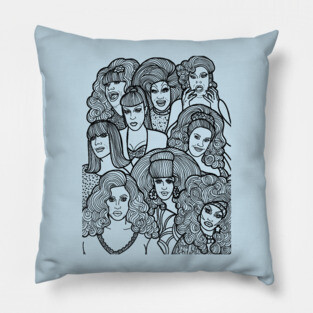 Drag ICONS Pillow