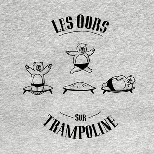 Bears on the Trampoline T-Shirt