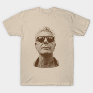 Anthony Bourdain || Vintage Halftone Style || Fan Art Design| T-Shirt