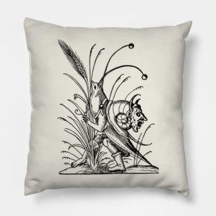 Grotesque #77 The Drolatic Dreams of Pantagruel (1565) Pillow