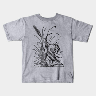 Grotesque #77 The Drolatic Dreams of Pantagruel (1565) Kids T-Shirt