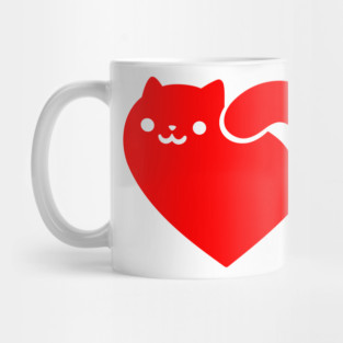 Heart Cat Mug