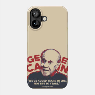 George Carlin Quote Phone Case