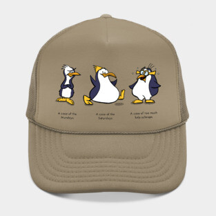 Funny Penguin Shirt Hat