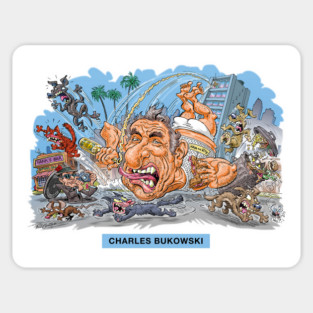 Charles Bukowski Sticker