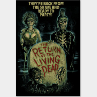 Return of the living dead, tarman, zombies Posters and Art