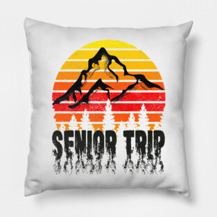 senior trip 2022 Pillow