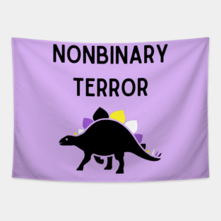 Nonbinary Terror 3 Tapestry