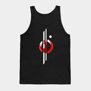Halcyon Starship Logo (Rebel) Tank Top