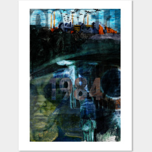 1984 George Orwell Posters and Art
