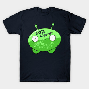 Fifty Percent of Cuteness T-Shirt