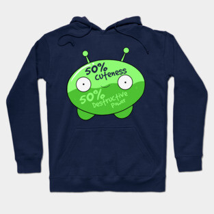 Fifty Percent of Cuteness Hoodie