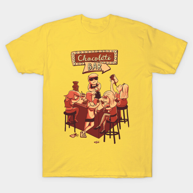 Chocolate Bar T-Shirt by kursatunsal