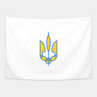 Ukrainian trident Tapestry